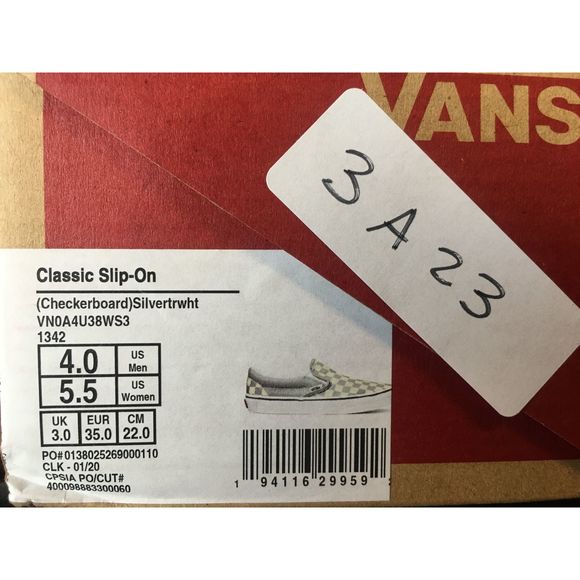 VANS CLASSIC SLIP ON (WOMEN'S 5.5 | MEN’S 4.0) - Picture 10 of 10